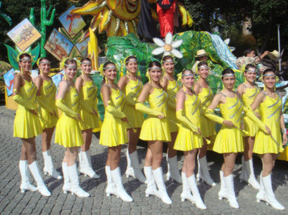 Sopron majorettes groupe and Sopron Zalai Balaton-part “Youth Brass Band” (Ungheria)